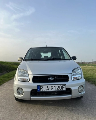 Subaru Justy cena 12900 przebieg: 156000, rok produkcji 2004 z Jarosław małe 301